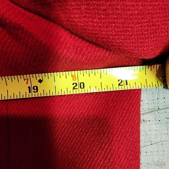 Stephen Douglas womens red blazer 100% new wool anchor design buttons holiday - Picture 5 of 8